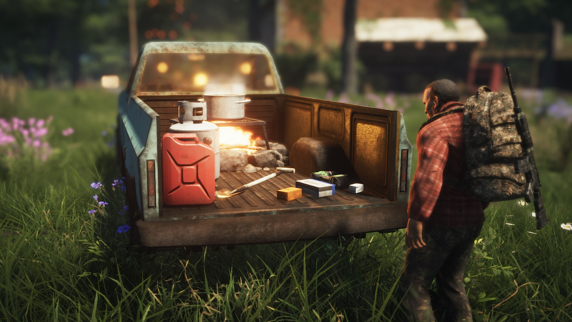 Player loading Truck